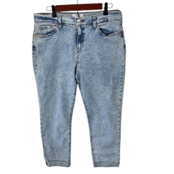 Denizen from Levi’s Jeans Women’s 29 Mid Rise Boyfriend Blue Stretch Denim - Picture 1 of 11